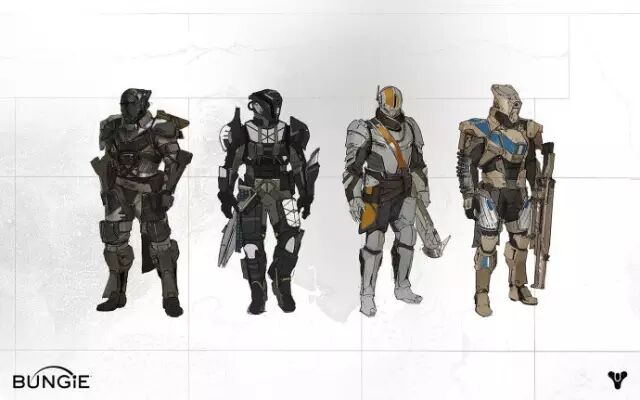 命运2（Destiny）新图曝光及命运角色.机械.场景概念图分享-腾讯游戏学堂
