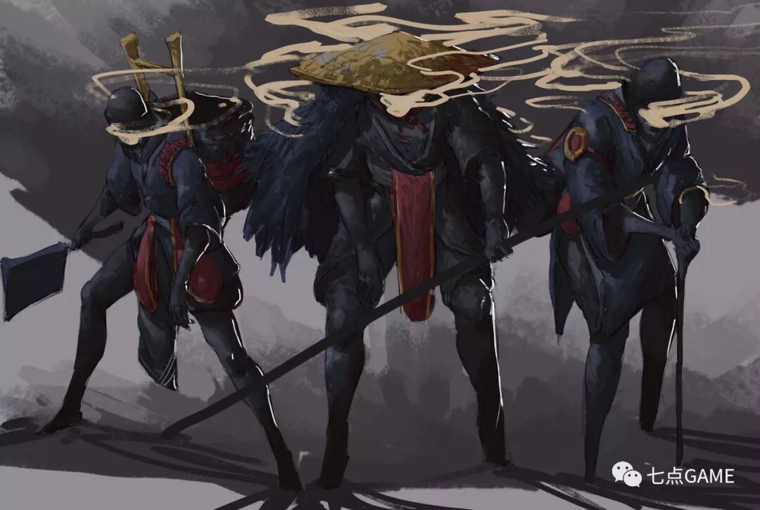 artstation角色设计大赛封建日本幕府续集角色场景关键帧欣赏