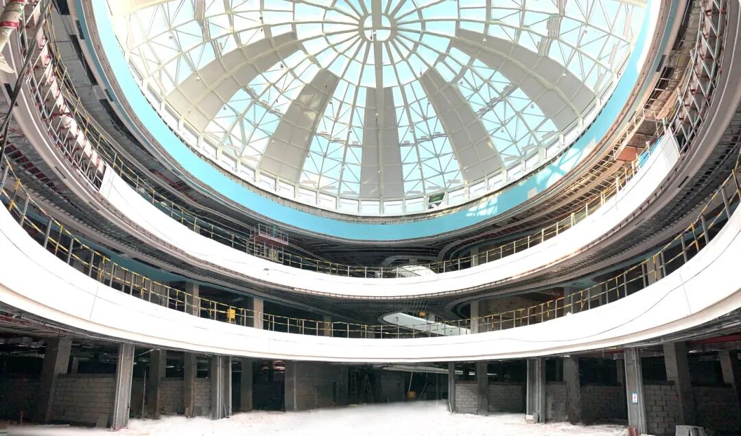 商业建筑面积95万平方米德化万达广场最新内景公开