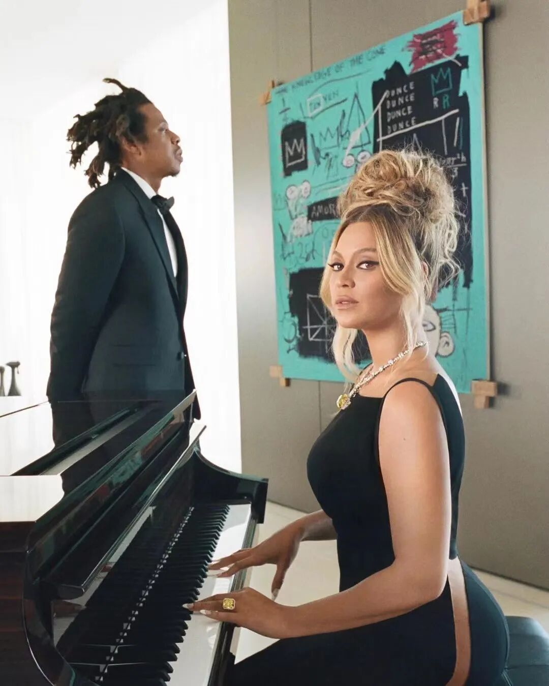 天后beyoncé的头号死忠粉jayz开通ig涨粉百万只关注老婆一人