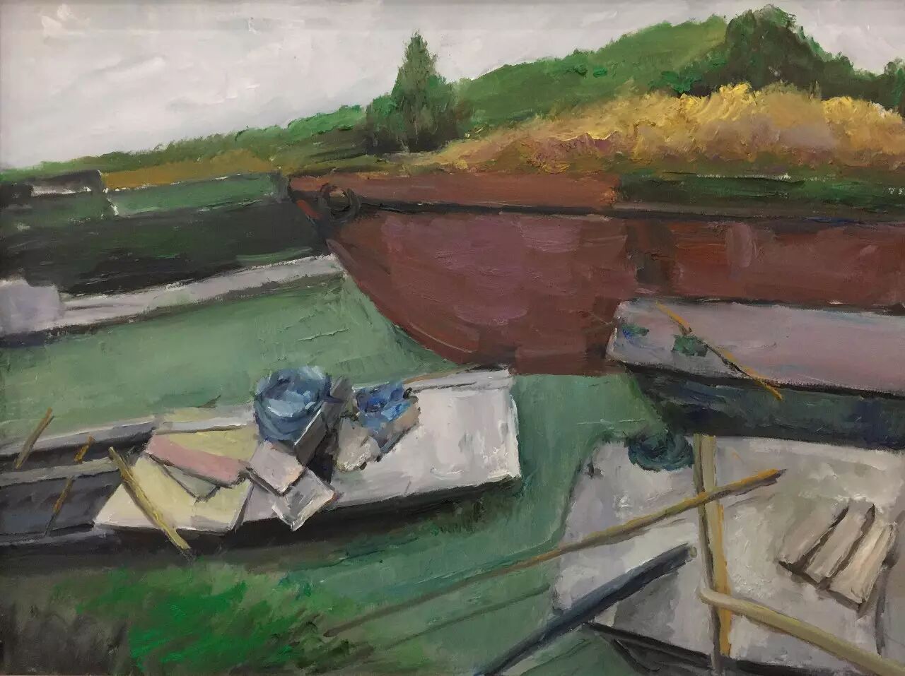 南京艺术学院美术学院油画系赴江西婺源,江苏苏州旅行写生作品汇报展