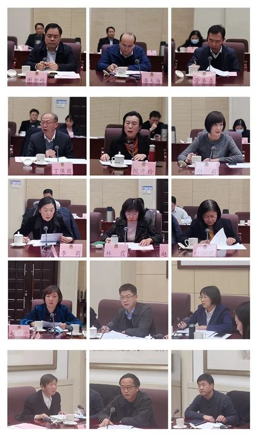 一次会议大会发言筹备工作座谈会,市政协秘书长倪志纯主持会议并讲话