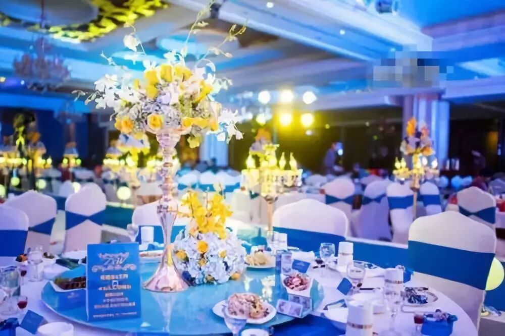 唯美蓝色婚礼创意策划，喜欢的赶紧收藏！