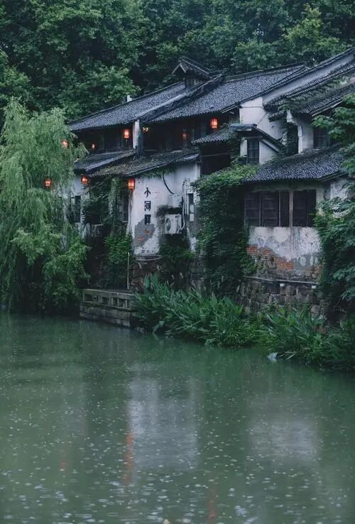 烟雨江南,梦回杭州小河直街