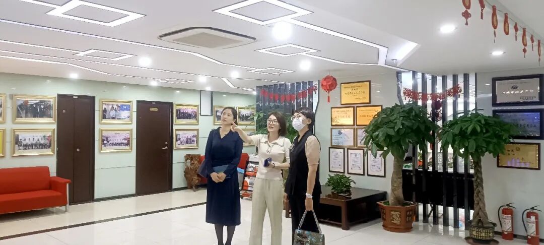 农工党福州市委会专职副主委潘俏黎走访新中冠