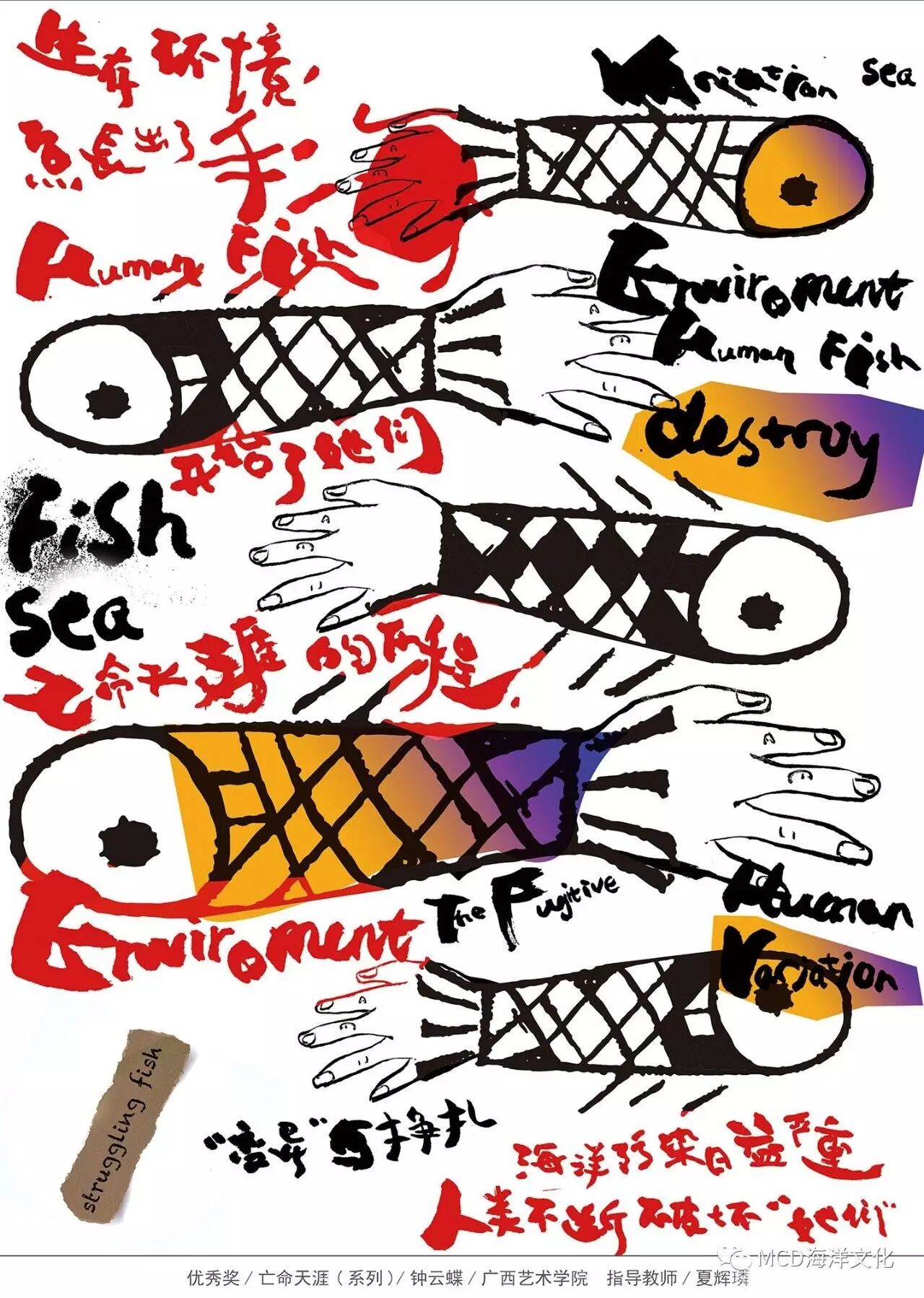 智慧海洋全国大中学生第六届海洋文化创意设计大赛获奖作品选