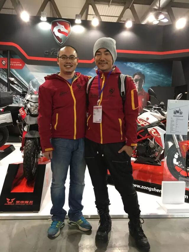 小齐哥探馆宗申展位