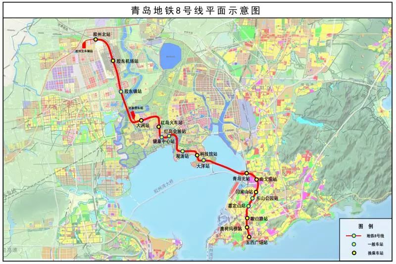 官方青島地鐵2號線西段年底開通1815號線也有新進展還有機場隧道