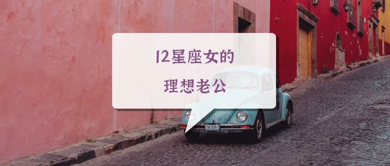 12星座女的理想老公