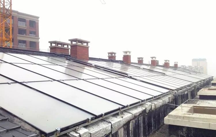 五星承建的漢嘉?申花郡太陽能熱水工程