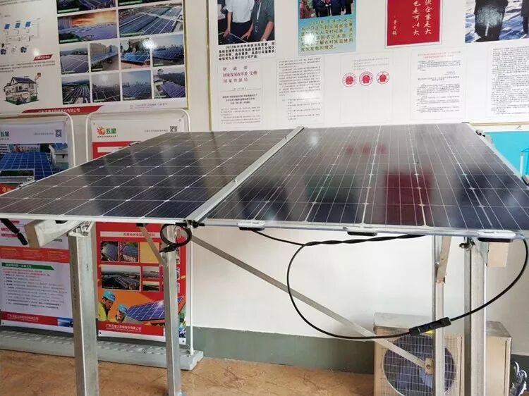 五星生產的高效雙玻（雙面）發電光伏組件