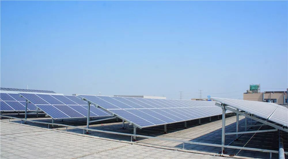 五星承建的雄林新材料光伏發電工程