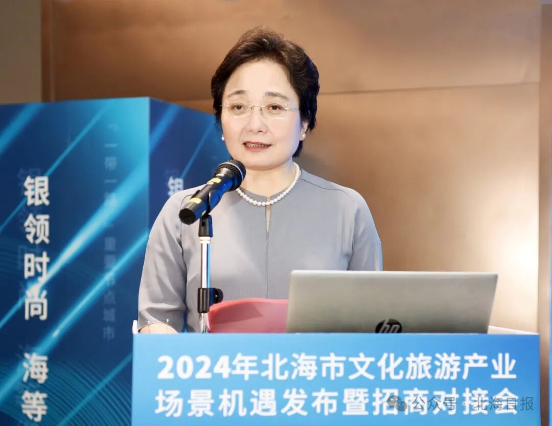 2024年北海市文化旅游产业场景机遇发布暨招商对接会在银海区举办