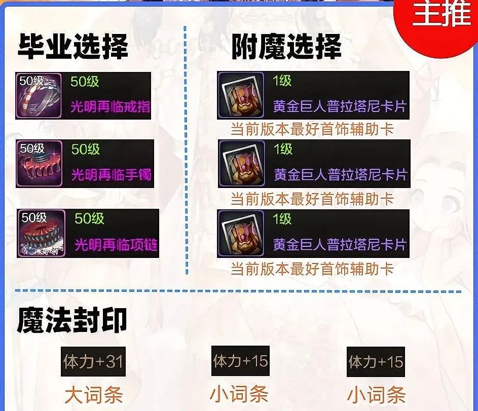 地下城与勇士:起源手游全角色超详细毕业装备攻略