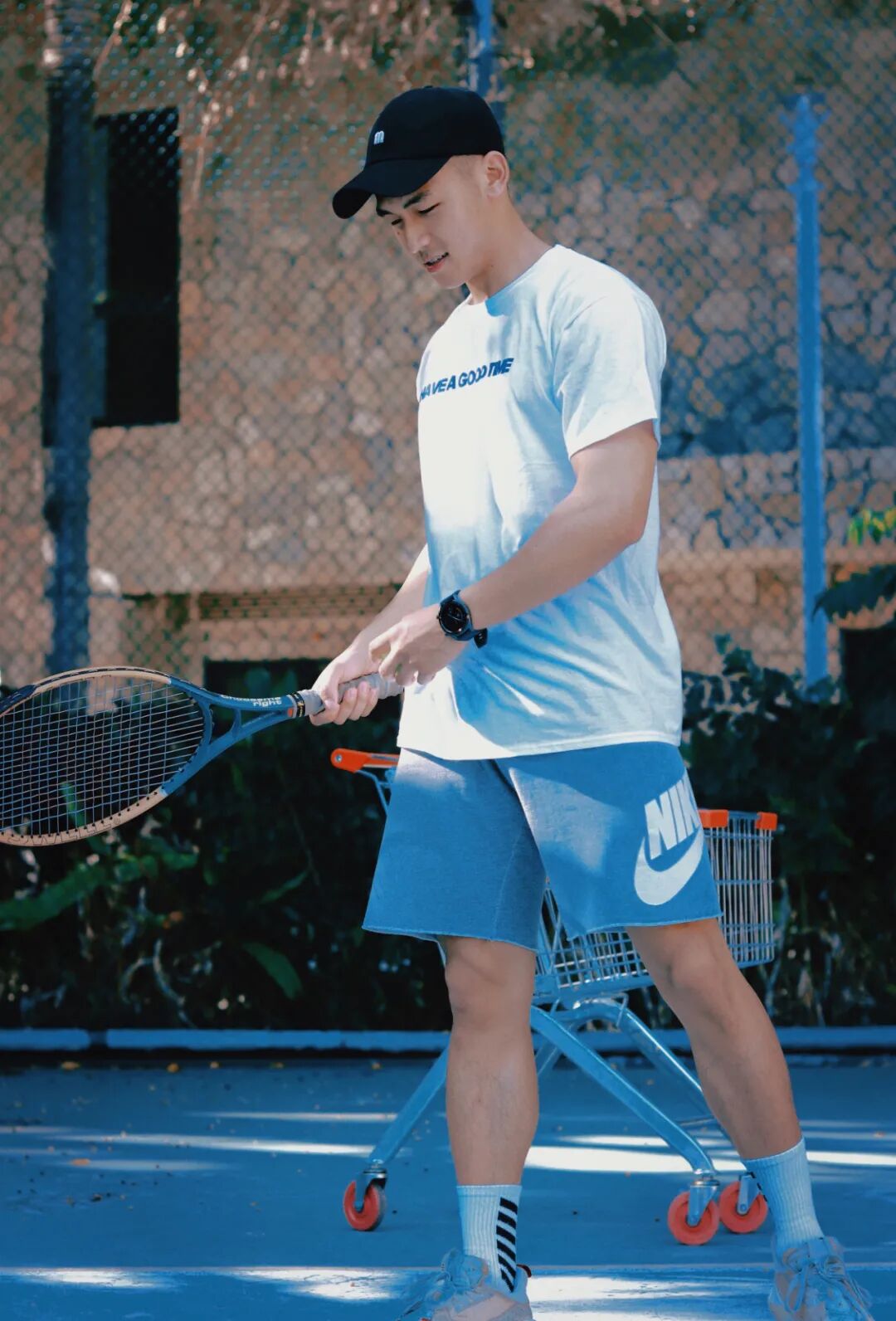 打网球的体育小哥，实力不容小觑！ - 图6