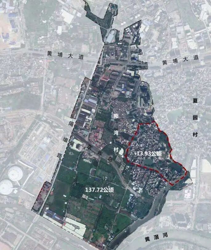 黄埔南湾旧村新控规出炉！暴增91万m²、狂吸3万人