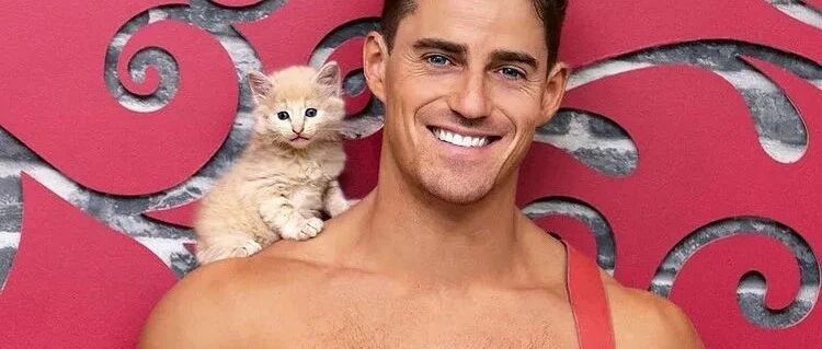 当猫咪和猛男一起宣传消防知识，辣到狂喷鼻血！我全程嘴巴翘上天！