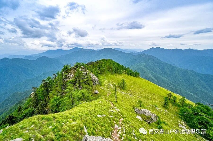 【青山户外】7月9日 探秘秦岭最原始的草甸—西光头山 - 西安户外活动