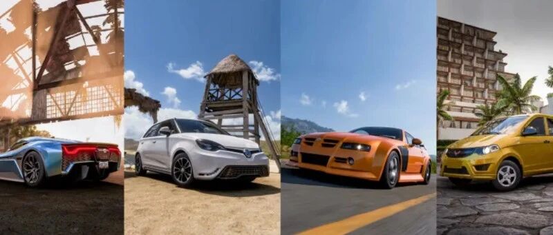 《极限竞速 地平线5》新赛季，我开着五菱宏光听中文电台