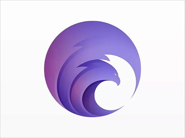 超美立体渐变质感字体logo设计欣赏