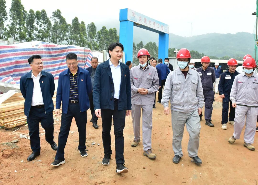 孙波到上洋镇督导调研乡村振兴,古驿道,海上风电建设工作 -阳西县人民