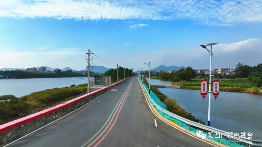 儒洞镇:联围景观大道美了 群众心里乐了 -阳西县人民政府网站