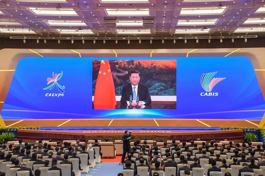 第17届中国—东盟博览会盛大启幕 七星海城市展位惊艳亮相迎贵宾