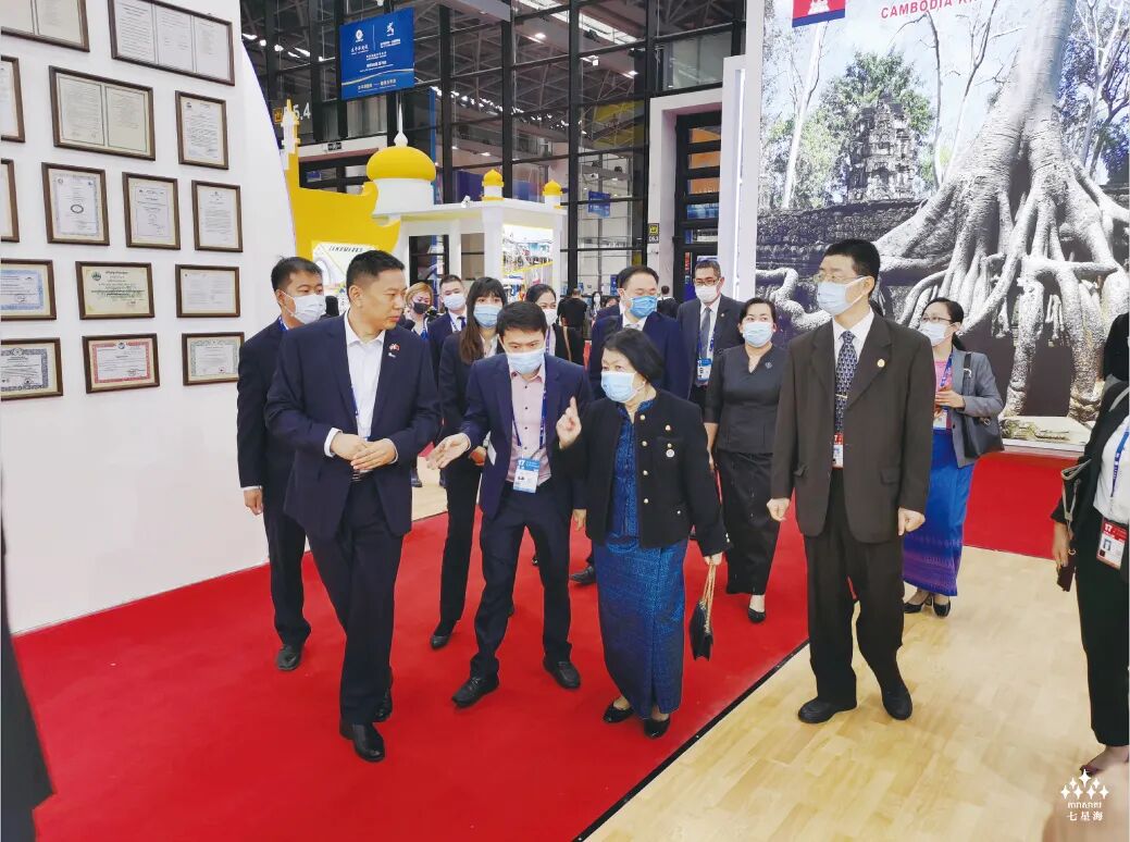 第17届中国—东盟博览会盛大启幕 七星海城市展位惊艳亮相迎贵宾
