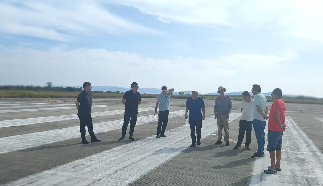 云南机场集团再赴七星海国际机场考察