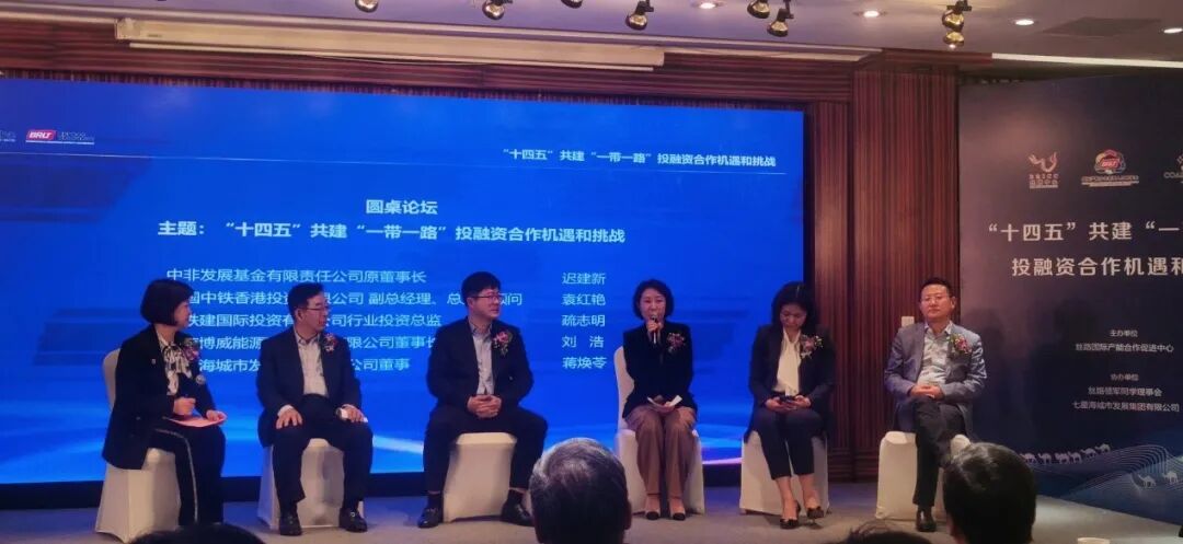 “十四五”共建“一带一路”投融资合作机遇和挑战论坛举办 七星海城市受邀参加并发表主题演讲