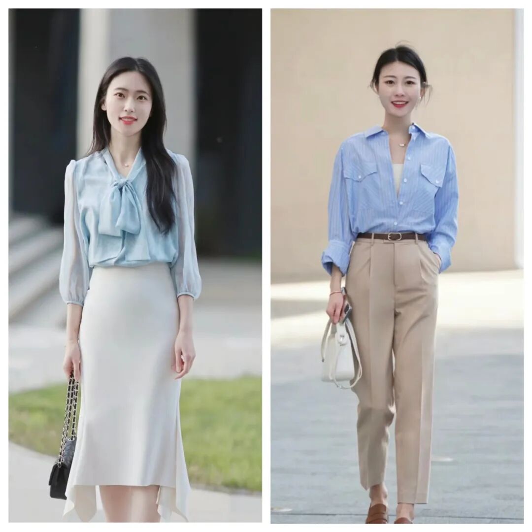 春天最显温柔的5件衬衫搭配太好看了