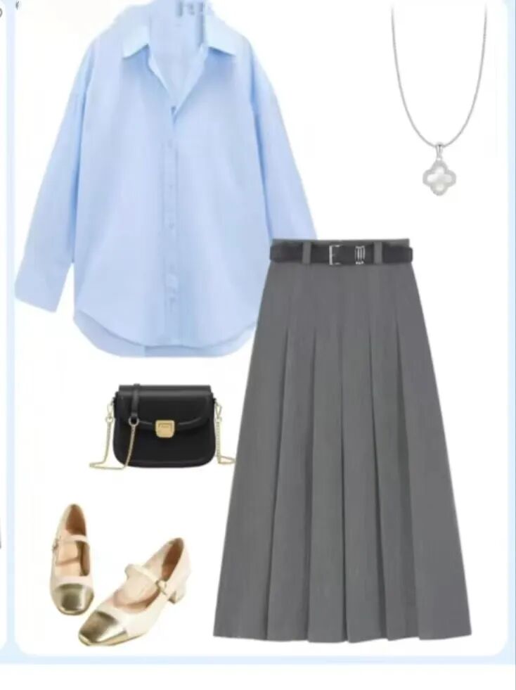 26套蓝色衬衫最时髦搭配