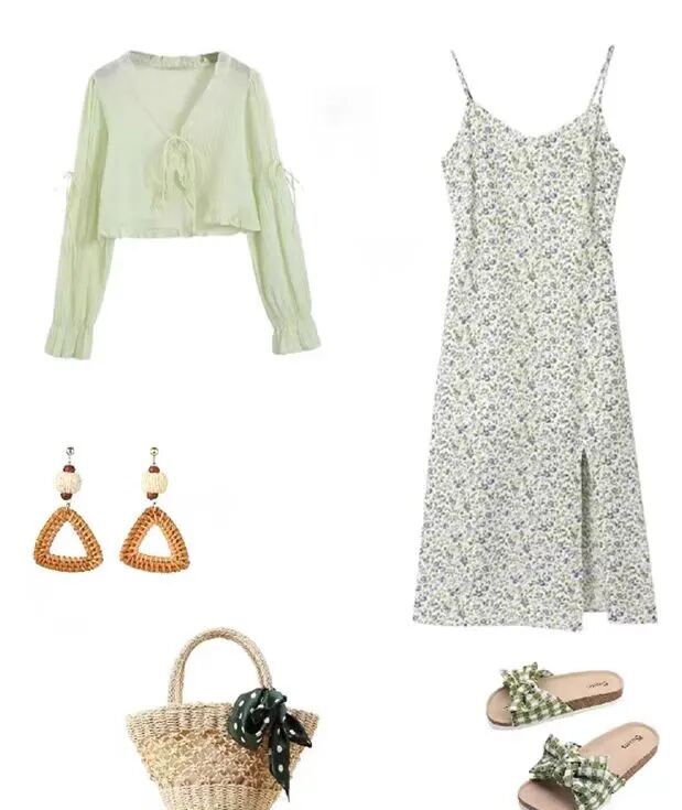 T恤衬衫裤子裙子搭配_五一小长假出游穿搭参考_五一出行服装搭配