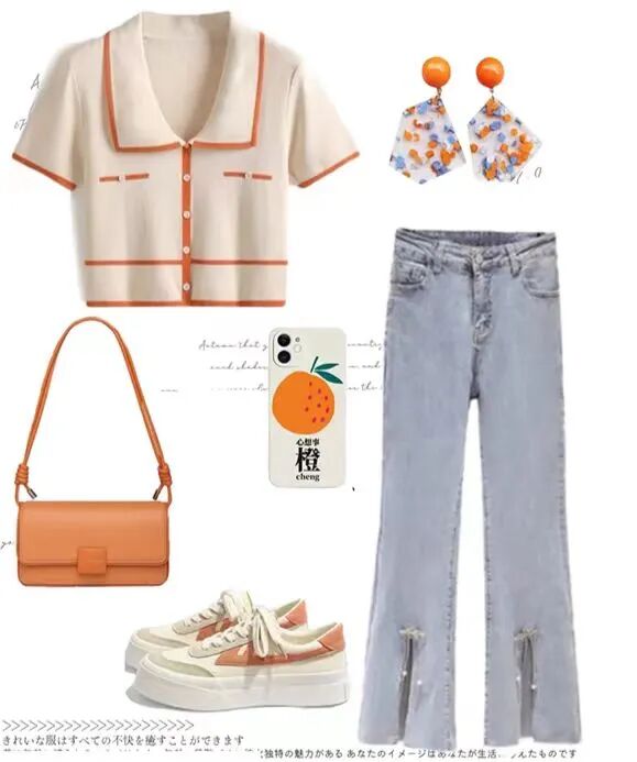 五一小长假出游穿搭参考_五一出行服装搭配_T恤衬衫裤子裙子搭配