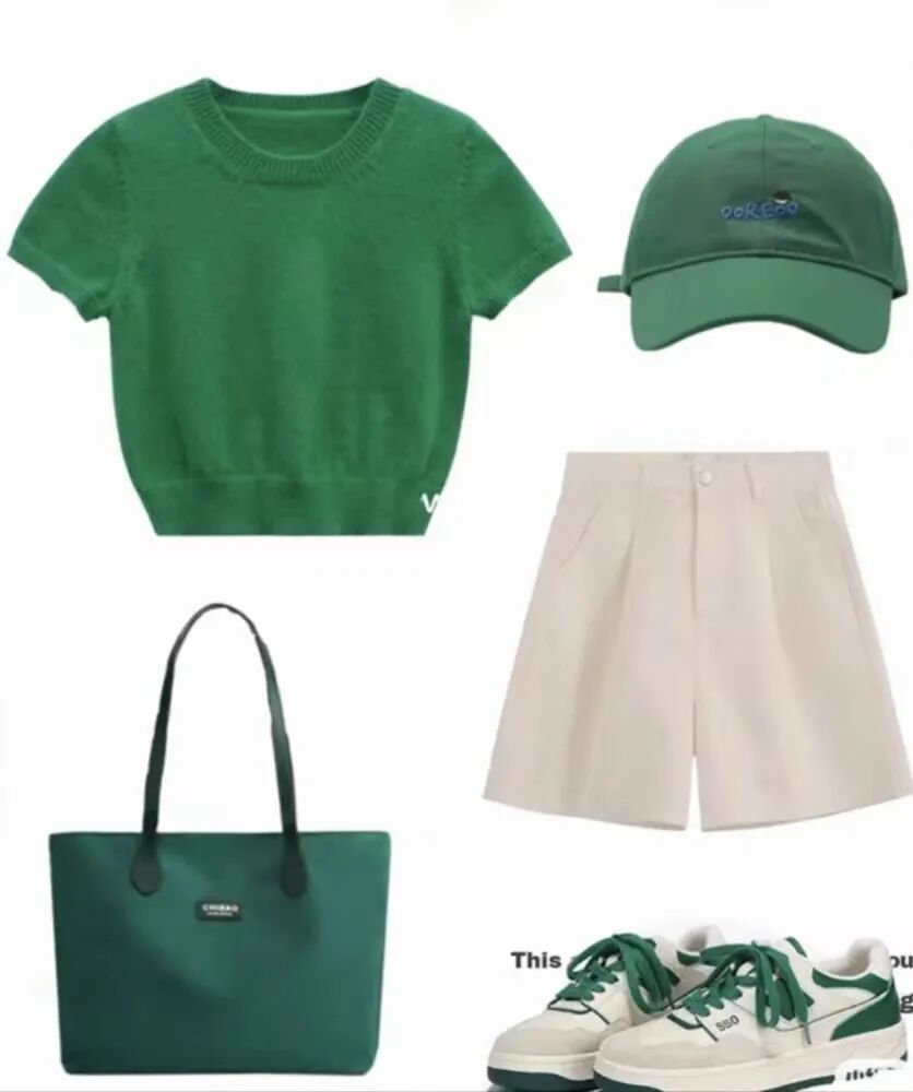 五一小长假出游穿搭参考_五一出行服装搭配_T恤衬衫裤子裙子搭配