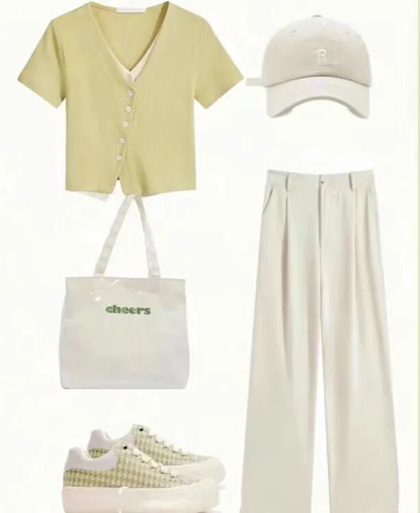 五一小长假出游穿搭参考_五一出行服装搭配_T恤衬衫裤子裙子搭配