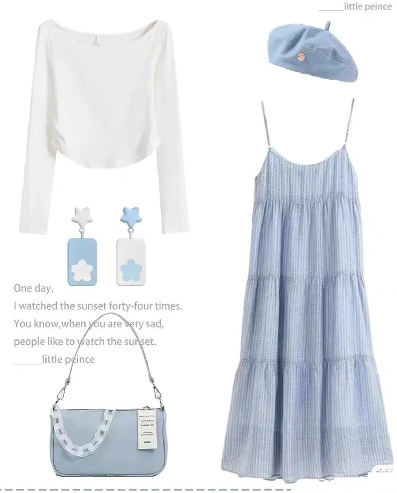 五一小长假出游穿搭参考_T恤衬衫裤子裙子搭配_五一出行服装搭配