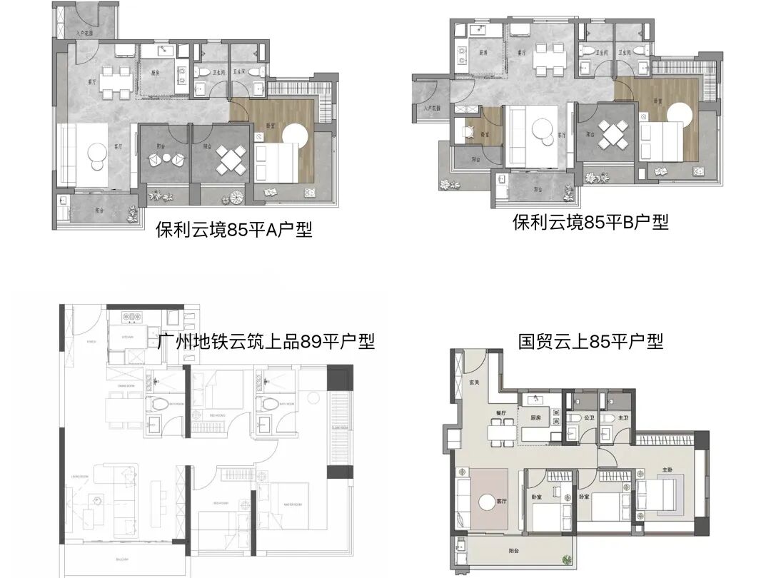 白云保利云境在售户型68-110㎡，项目周边配套怎么样？