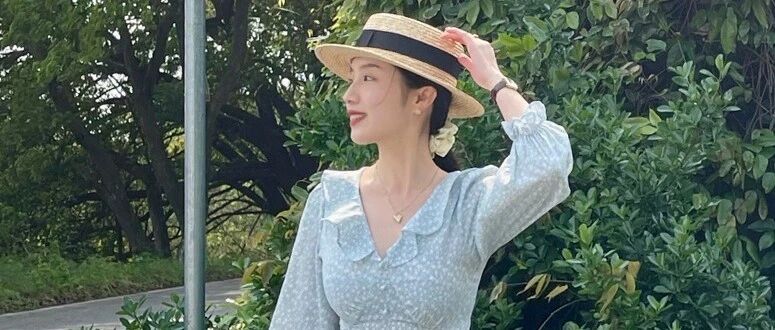 百褶裙已经过时了！现在开始流行穿“开叉裙”，优雅显瘦更具风情!