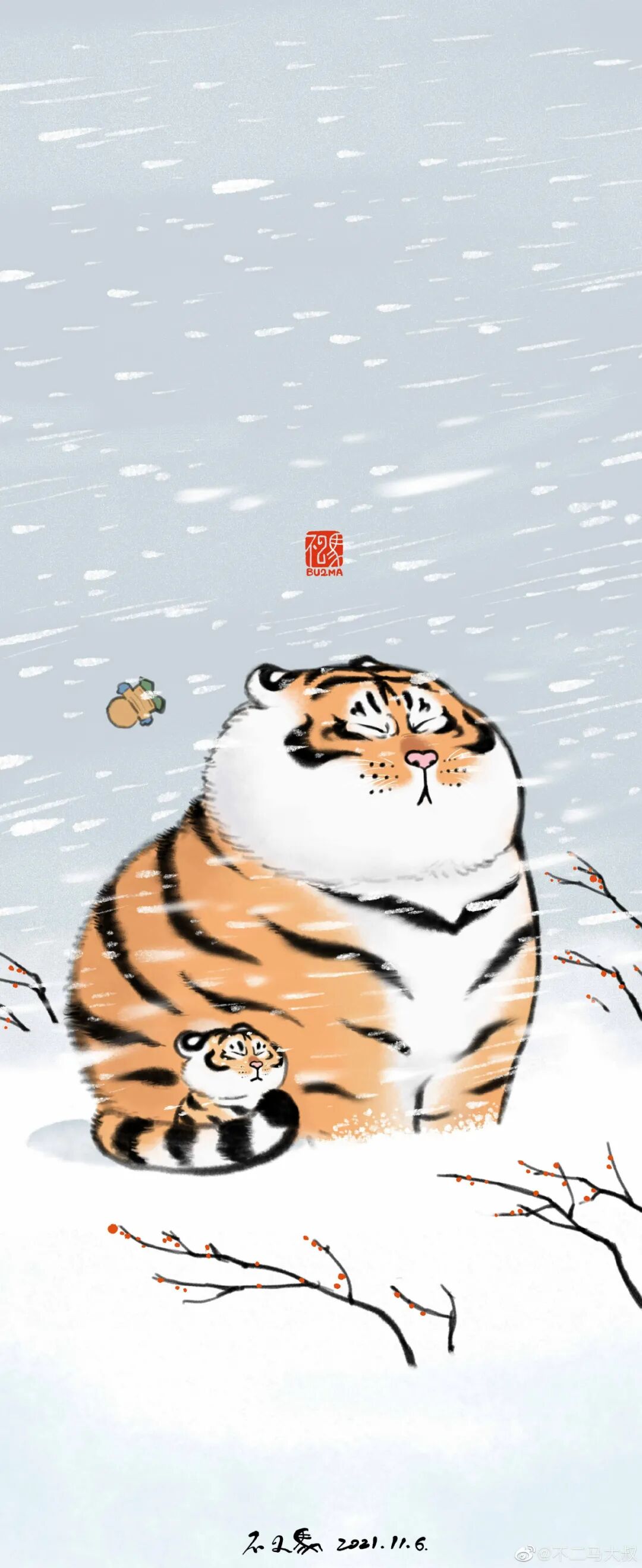 他画的东北金渐层,竟萌化了百万吸猫患者!-友友