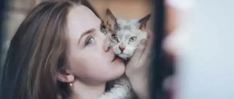 妹子领养只可爱的萌猫，想不到半年后竟变成吓人的怪物，妹子却这样说...