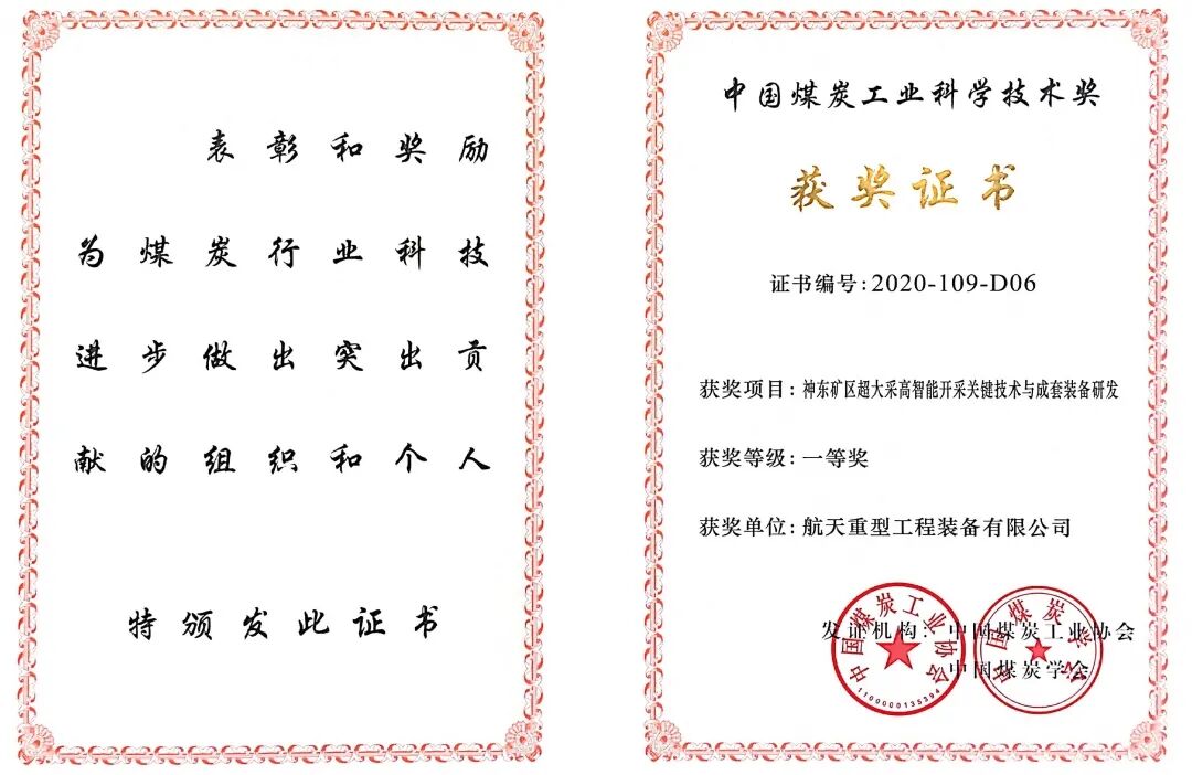 干货分享（中国煤炭先进技术）中国煤炭学会科技奖，(图1)