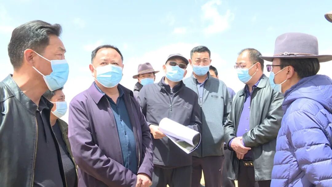 67县长乔万玛才仁实地调研督导重点项目