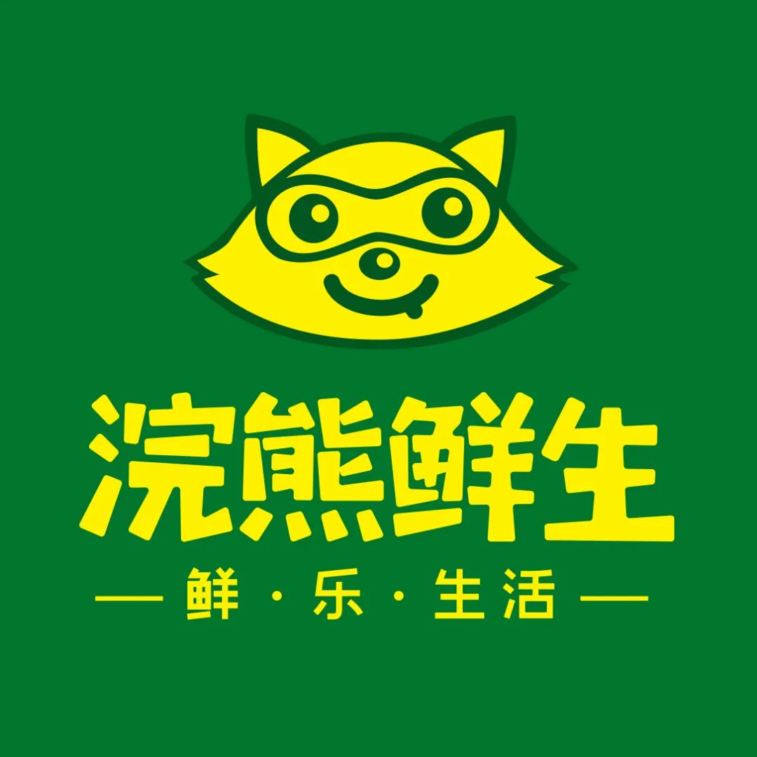 浣熊鲜生logo图片