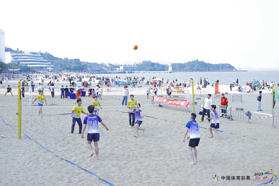 珠海市民健身运动会沙滩排球比赛顺利举行