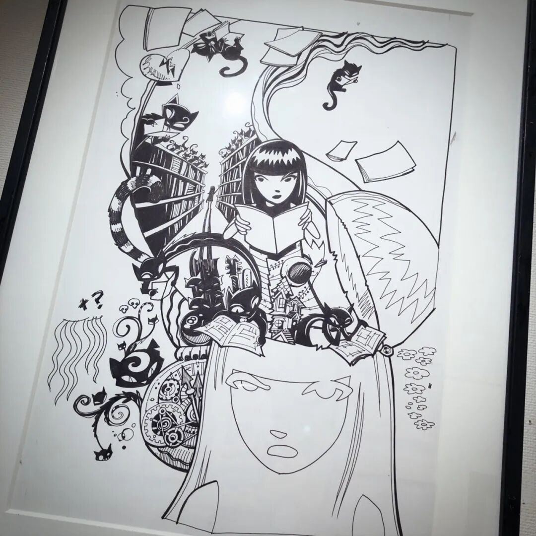 漫闻总汇 异兽魔都 画展多图 02 23 黑白漫文化 微信公众号文章阅读 Wemp