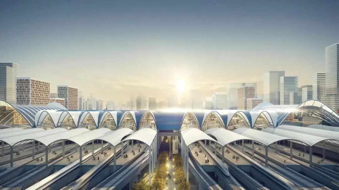 广州南沙站设计方案曝光！将接入地铁18号线、15号线、38号线等......