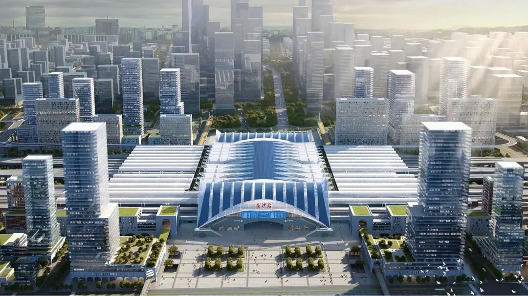 广州南沙站设计方案曝光！将接入地铁18号线、15号线、38号线等......