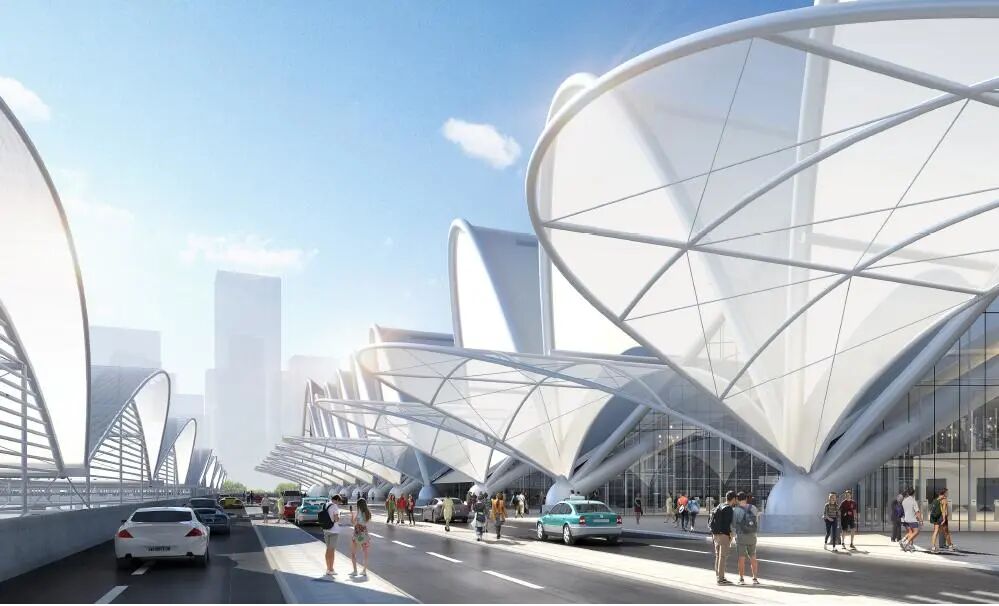 广州南沙站设计方案曝光！将接入地铁18号线、15号线、38号线等......