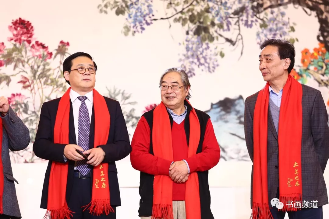 中书协主席苏士澍为《2020“大美之春”春节联欢会》 中书协主席苏士澍为《2020“大美之春”春节联欢会》